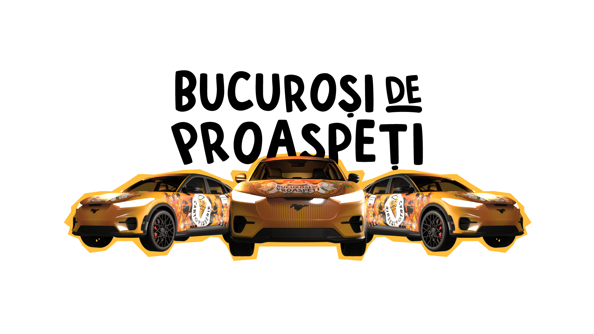 Cartofisserie Car Wrap Design 3D Mockup