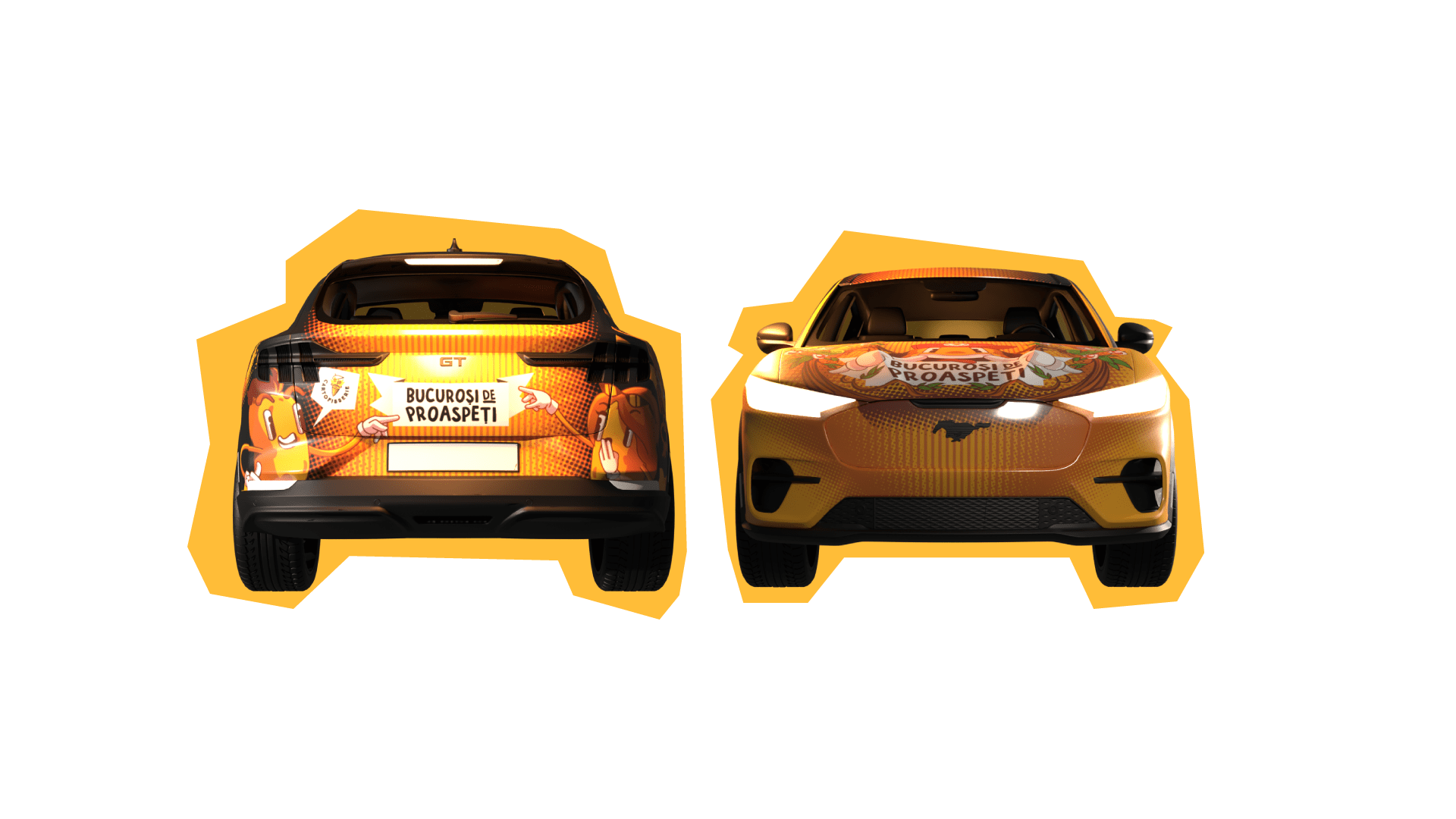 Cartofisserie Car Wrap Design 3D Mockup