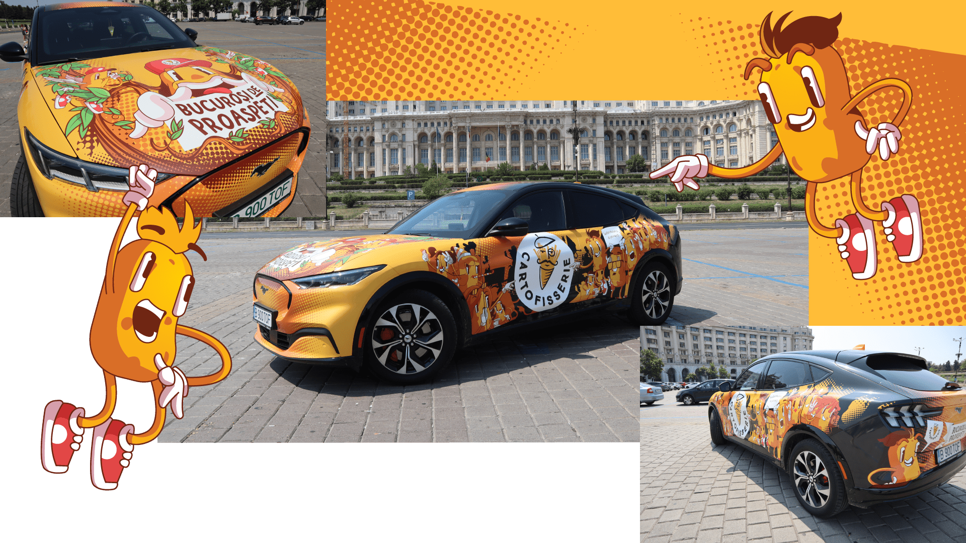 Cartofisserie Car Wrap Illustration & Design