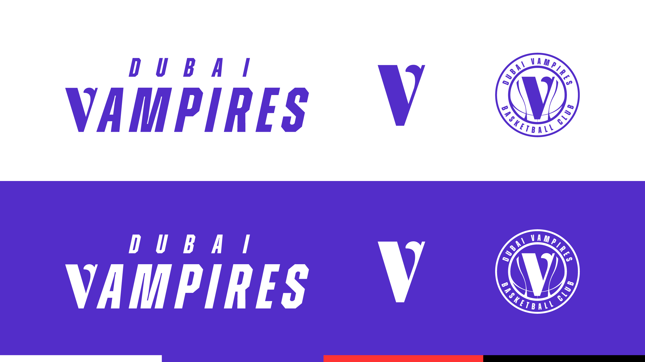 Dubai Vampires Branding and Visual Identity Logos