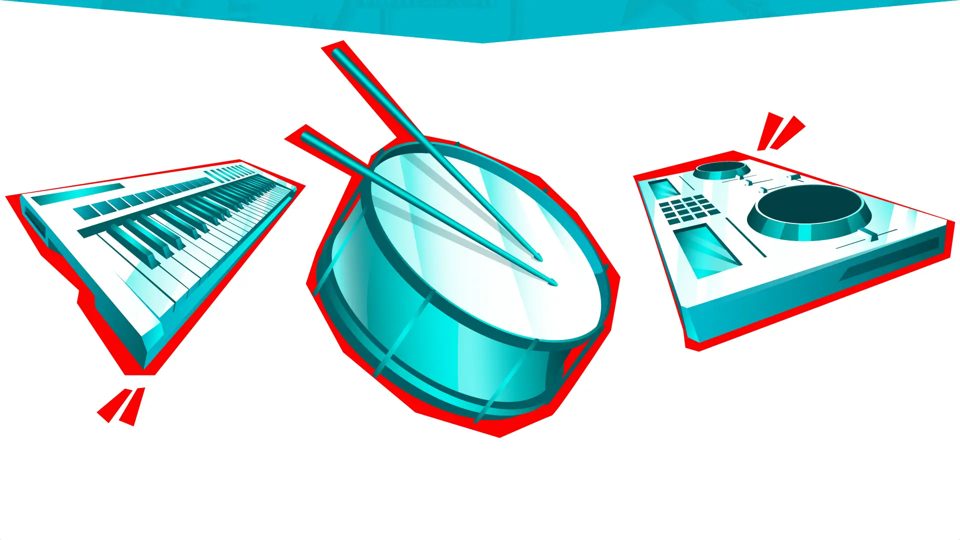 Heineken Silver Project Illustrations-Drums