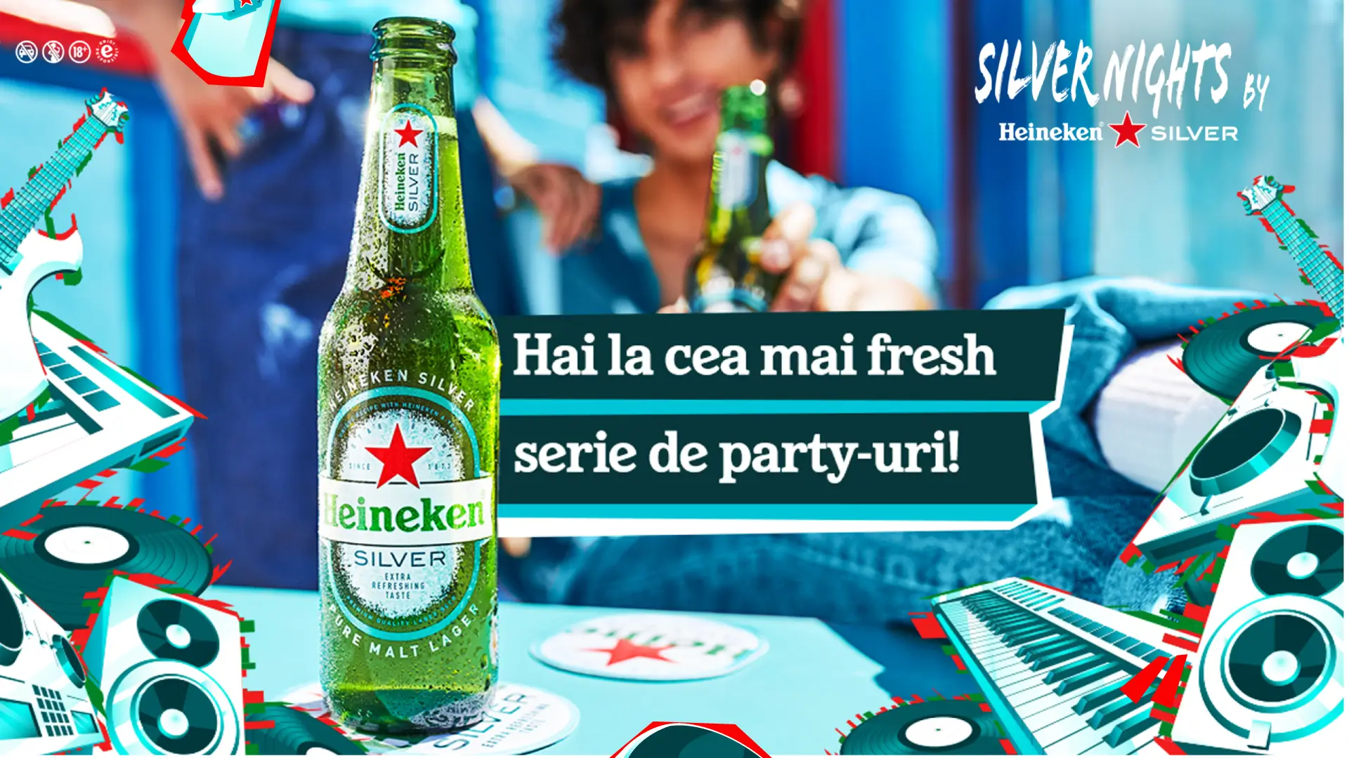 Heineken Silver Project Illustrations_Key_art