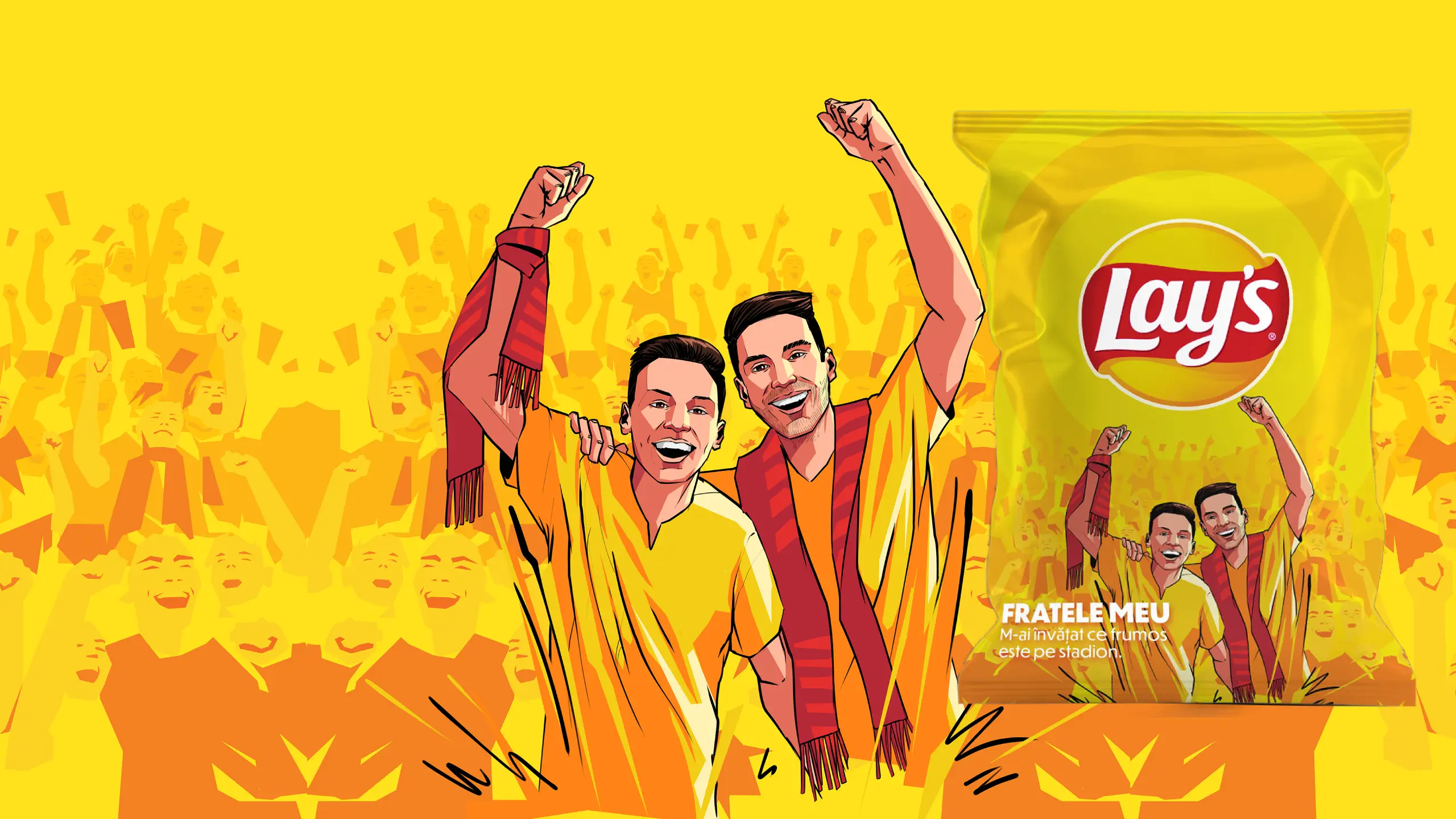 Lays Gala Fanilor Illustrations Fans