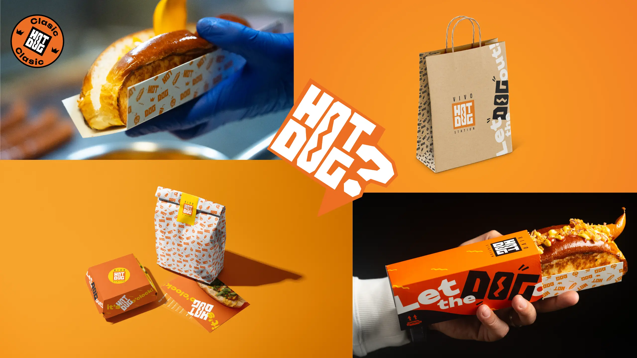 VIVO Hot Dog Station Branding Case Study Packaging Designs