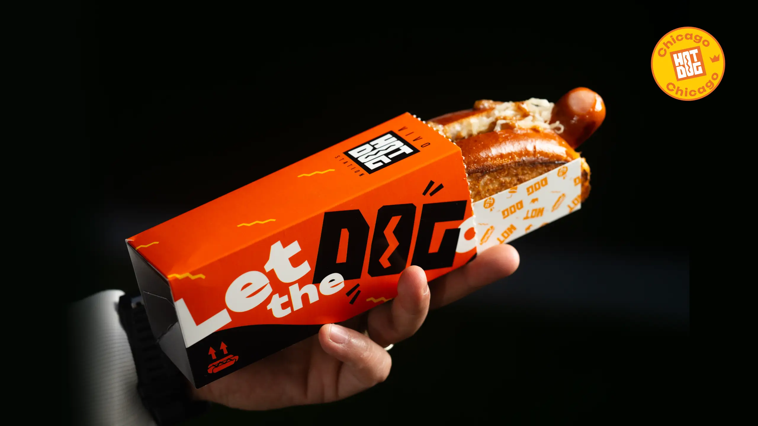 VIVO Hot Dog Station Branding Case Study Packaging Design