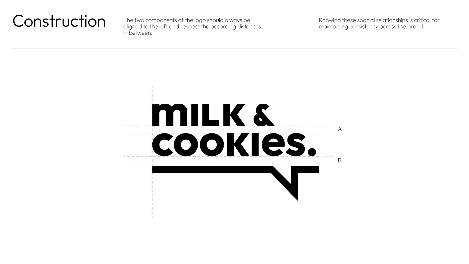 Milk&Cookies Studio Logo Construction