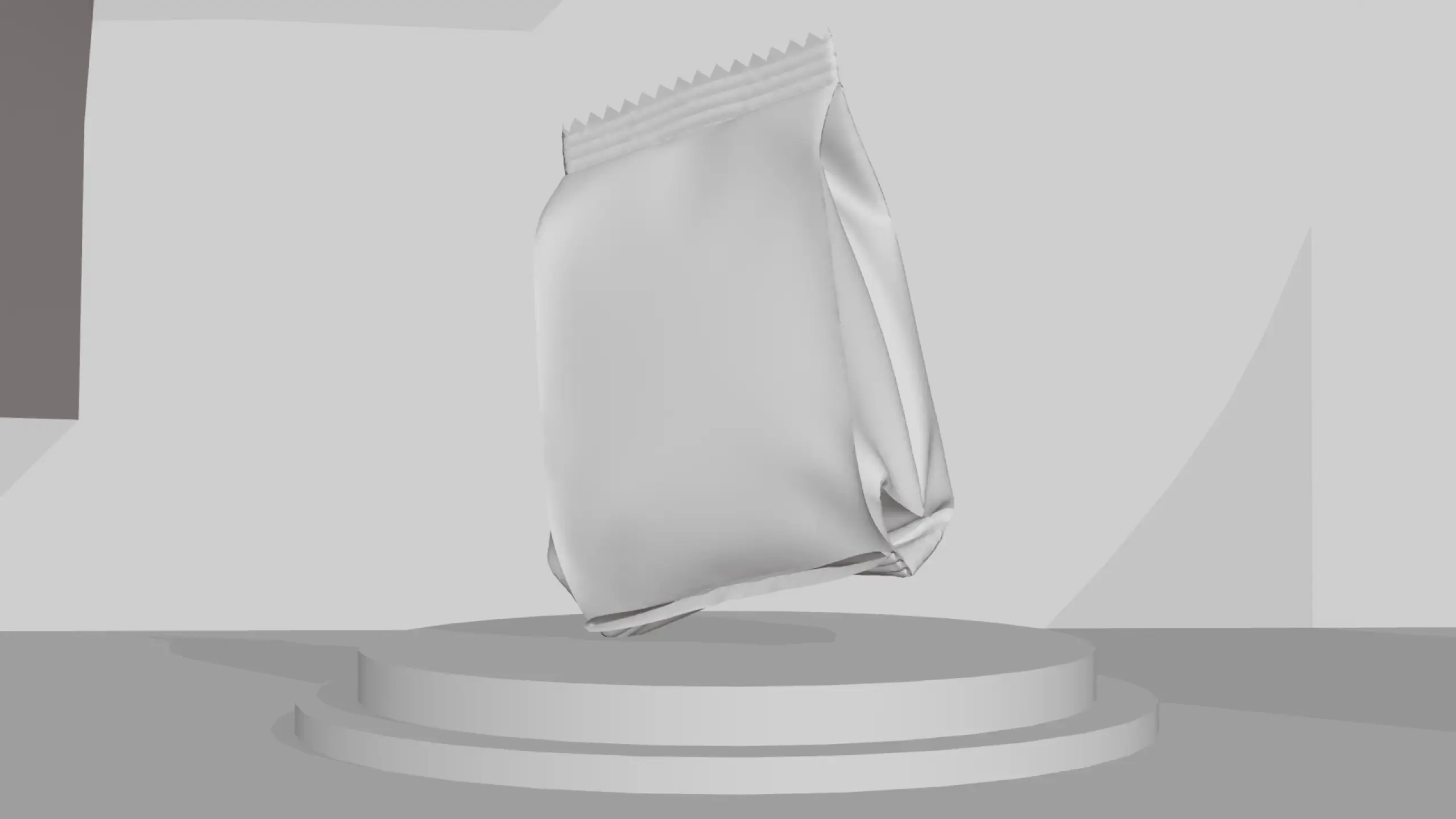 Salatini CrackersFuturistic Bag Desgin 3D Model