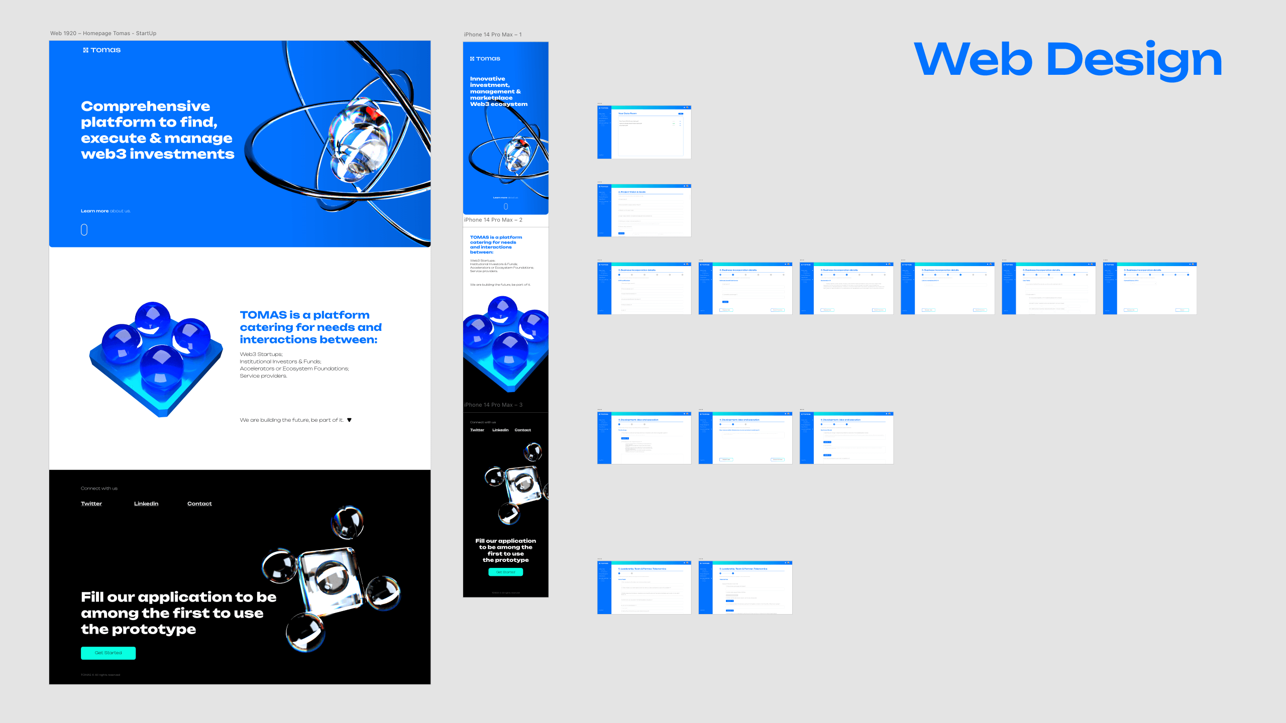 Tomas Finance Branding And Visual Identity Web Design